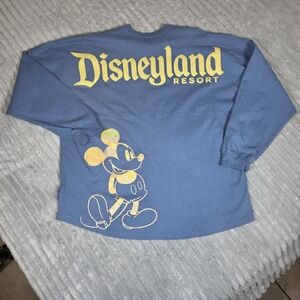 DISNEY DISNEYLAND EARIDESCENT GOLD MICKEY MOUSE SPIRIT JERSEY ADULT‎ 2XL